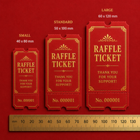 Billets de tombola personnalisés à gratter avec numérotation séquentielle, panneau à gratter, tirage au sort, carte de jeu chanceux, cadeau événementiel, vente en gros en vrac