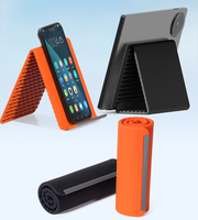 Support de tablette flexible pour voyage, support de téléphone pour avion, maison, bureau, tapis de course