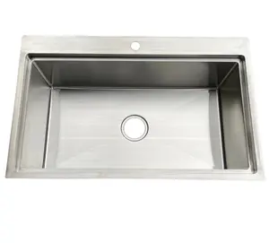 Sink lavabo siyah mutfak grafik tasarım özelleştirilmiş Modern 201 paslanmaz çelik ultrasonik akıllı mutfak lavabo fırçalanmış 0.6 Mm