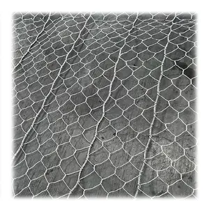 Anping customized horizontal wirerope gabion mesh for rock fall