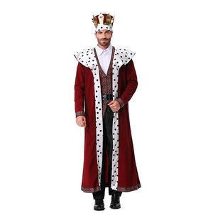 Disfraces de Rey y Reina Yi Xiaoyi, trajes de cosplay medievales para adultos para fiesta de Halloween - Product Image 2