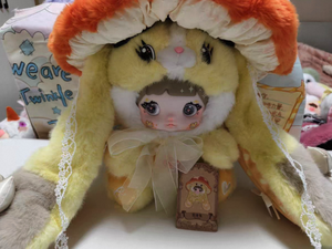 Authentieke Nommi 400% Mushroom Hat Dieren Thema Blind Box Pluche Pop Mode Tas Aanhangsel Verjaardag Cado - Product Image 4