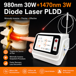 Láser Endolaser PLDD de 980nm y 1470nm para Descompresión Discal Percutánea, Blanqueamiento Dental EVLT, Hemorroides, Ginecología - Product Image 2