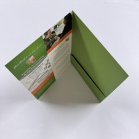 Classeur papier A4 personnalisé Spot Uv logo Fichiers de présentation de l'immobilier Dossiers de présentation scolaire pour document