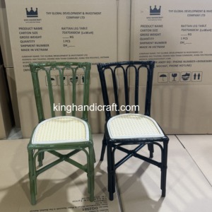 Chaise d'enfant en rotin faite à la main sur mesure pour les fêtes, les événements, la décoration de mariage, légère, durable, en osier naturel - Product Image 6