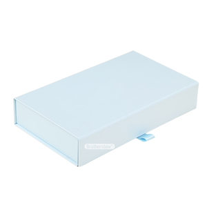 กล่องของขวัญทำมือ พิมพ์โลโก้ได้ กล่องแข็งพับได้ แม่เหล็กปิด พร้อมเทป - Product Image 4