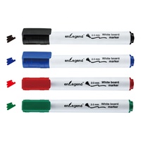 Marqueur pour tableau blanc de grande capacité d'encre Pointe en fibre à faible odeur non toxique | 10 couleurs en vrac Logo personnalisé pour le bureau/l'enseignement OEM