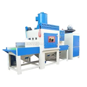 Industrial use Conveyor belt sandblasting machine/Automatic sandblasting machine/Rust removal sandblasting machine