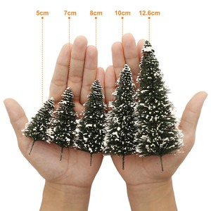 Xs08 Mô Hình Tuyết Cây Thông Sâu Màu Xanh Lá Cây Giáng Sinh Thông Đối O Ho N Z Quy Mô Xmas Bố Trí - Product Image 5