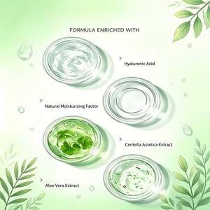 Masque facial hydratant à l'hyaluronate de sodium, masque de soin de la peau hydratant en profondeur et longue durée pour retenir l'eau - Product Image 2