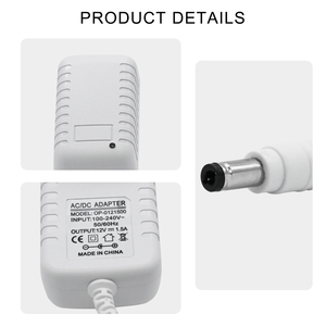 อะแดปเตอร์แปลงไฟ AC DC 5V 6V 9V <span class=keywords><strong>12V</strong></span> 24V 1A 2A 3A <span class=keywords><strong>5A</strong></span> 6A 10A สำหรับกล้องวงจรปิด ไฟ LED และอุปกรณ์อื่นๆ - Product Image 4