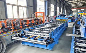 Machine de formage automatique de tuiles de toiture vernissées CE ISO ODM, <span class=keywords><strong>équipement</strong></span> de fabrication de tôles de toiture en acier coloré - Product Image 6