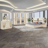 Prix de Gros Ensemble de Chambre à Coucher Turque Moderne Taille King Style Nordique Confortable Ensemble de Meubles de Chambre Lit Taille King Luxe Classique