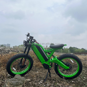 Vélo de montagne tout-terrain à cadre en aluminium 52v 1200w pour adultes, électrique - Product Image 3
