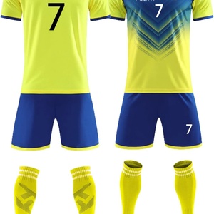Unisex Soccer Jersey Set for Adults Printed 100% Polyester Custom Name Number Logo Sportswear Training Uniform - Product Image 3