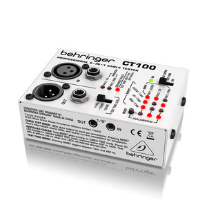 Testeur de câble de microphone Behringers CT100, testeur de câble CT100, testeur de signal professionnel portable - Product Image 5