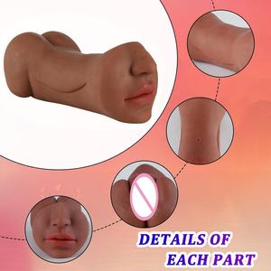 Godemiché double tête 3-en-1 Gen 6 avec design dentaire, 7,95 pouces, jouet sexuel masculin réaliste, ensemble personnalisé avec poche à lubrifiant - Product Image 4