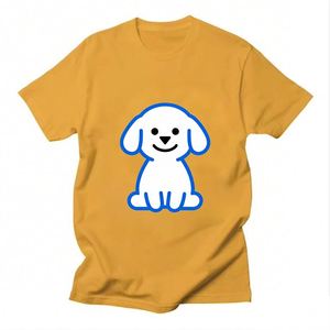 เสื้อยืดผู้ชายคอตตอนโอเวอร์ไซส์ลายอนิเมะแบบดรอปโชว์เดอร์  ขายส่งจากโรงงาน - Product Image 5