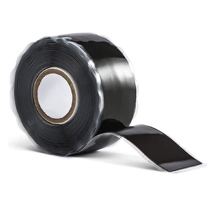 Extra Strong Weatherproof Self-Fusing <strong>Silicone</strong> <strong>Rubber</strong> Sealing Tape for Electrical Cables, <strong>Hose</strong>/Pipe Leaks &amp; Emergency Repairs - Product Image 1