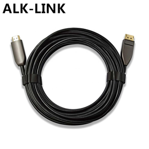 Le dernier câble de fibre optique active DP à HDTV conçu prend en charge le taux de transmission 4K @ 60Hz AUX/<span class=keywords><strong>HPD</strong></span>/HDCP2.1 21.6Gbps - Product Image 3