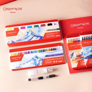<span class=keywords><strong>CARAN</strong></span> DACHE para Dibujo Creativo, Juego de Lápices de Colores y Pinceles Solubles en Agua para Estudiantes Profesionales y Principiantes - Product Image 5