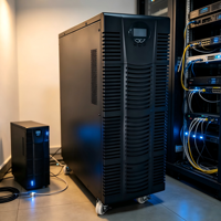 UPS de haute qualité, original, 30KVA 40KVA, triphasé, en ligne, double conversion, onde sinusoïdale pure, réseau