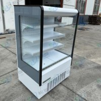 Meilleure vente, rideau d'air pour réfrigérateur ouvert, vitrine pour boissons, glacière à emporter et à emporter pour supermarché
