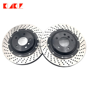 Accessoires de voiture KLAKLE Kit de disques de frein de course 330*28mm cloche centrale pour 5200 étrier de frein 4 pots pour bmw E30 E46 E36 - Product Image 1