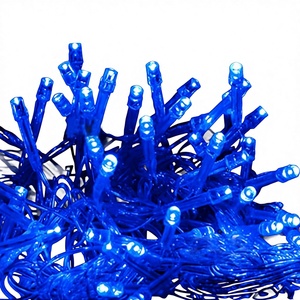 Vente flash NOUVEL AN Guirlandes lumineuses d'extérieur imperméables, lumières LED pour arbre <span class=keywords><strong>de</strong></span> Noël, rideau lumineux féerique, décoration <span class=keywords><strong>de</strong></span> jardin, fête, mariage - Product Image 3
