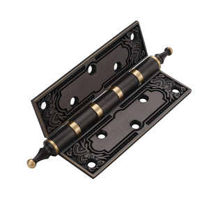 Chất lượng cao <span class=keywords><strong>Antique</strong></span> Brass cửa bản lề phong cách Châu Âu cửa bản lề với vít cho nội thất cửa - Product Image 2