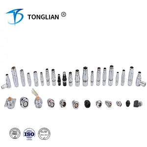 TT B Series Custom Circular 00B 0B 1B 2B 3B Push Pull Connectors Straight Cable Plug FGG Connectors Factory Manufacturer