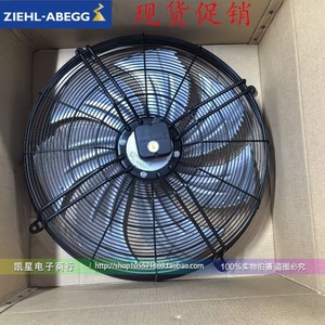 พัดลมแบบแกน Ziehl-Abegg ขนาด 12 นิ้ว ใบพัดพลาสติก 2900 รอบต่อนาที ลูกปืนแบบลูกกลิ้ง สีดำ ชนิดคาปาซิเตอร์ - Product Image 2