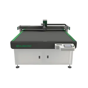 High Accuracy Flatbed Sheets Blade Foam Gift Box Cutting Machine Plotter With Oscillation Knife