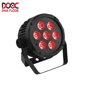 Quảng Châu CE & RoHS 7X10W Rgbw Mini Led Phẳng Par Có Thể Ánh Sáng