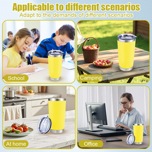 20 once Bicchiere In Acciaio Inox A <span class=keywords><strong>Doppia</strong></span> <span class=keywords><strong>Parete</strong></span> Isolati Bicchiere di <span class=keywords><strong>Caffè</strong></span> Tazza Tazza di Vuoto Tazze con Coperchio - Product Image 6