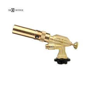 Đồng kim loại ngọn lửa Đánh lửa butan cầm tay Hàn ngọn đuốc nhẹ hơn sưởi ấm ngọn đuốc loại - Product Image 3