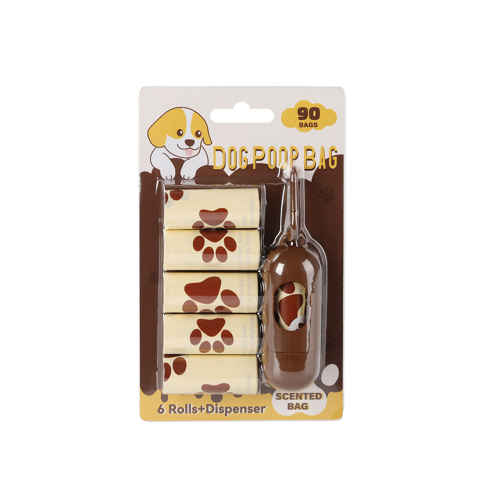 Plug-in card-milk incense 6 rolls 1 long dispenser