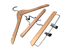 Di alta qualità del cappotto gancio vestiti vestito gancio appendiabiti in <span class=keywords><strong>legno</strong></span> - Product Image 2