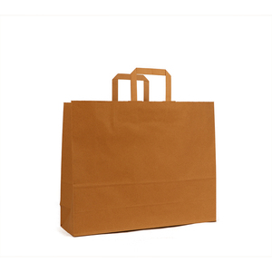 Sacs en papier pour emballages de restaurants Kraft, sacs en papier personnalisés pour la vente à emporter - Product Image 5