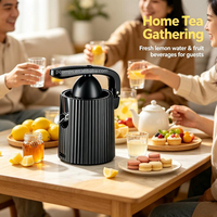 Extractor de Jugo de Naranja Comercial de 600W, Color Verde Lima Mate, Componentes Desmontables, Filtro de Acero Inoxidable Duradero, Fácil Enjuague Rápido, Exprimidor de Cítricos