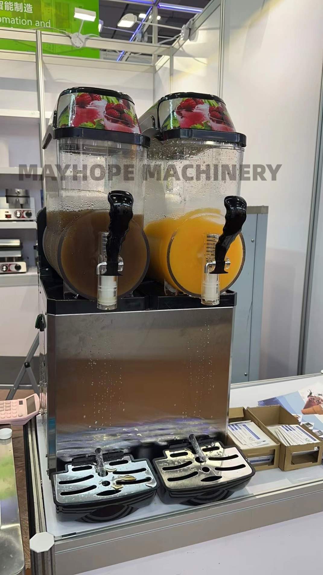 XRJ15X2 Double Tank Slush Machine - Efficient & Durable