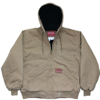 Veste de travail en toile épaisse, taille Plus, échantillon personnalisé, hiver