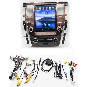 12.1 "Android 13 GPS navigation Tesla Màn hình Car DVD Player Auto Stereo đơn vị đứng đầu Đài phát thanh xe cho Nissan tuần tra 2016-2020