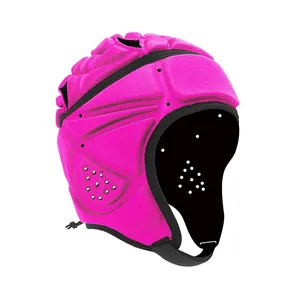 Soft Shell Flag casco da calcio 7 v7 casco da Rugby copricapo imbottito da calcio protezione per la testa regolabile per bambini adulti