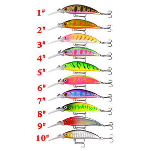 Señuelo Popular Minnow de 6g y 7cm, Cebo Duro Hundible para Pesca de Lubina, Señuelos de Fondo, Equipo de Pesca - Product Image 1