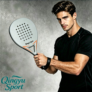 <span class=keywords><strong>Raquette</strong></span> de <span class=keywords><strong>padel</strong></span> QINGYU SPORT en fibre de carbone avec logo personnalisé, noyau en mousse EVA, pour sports de plein air, en stock - Product Image 5
