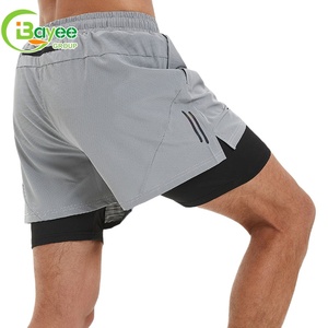 Men's 2-in-1 Casual Training <strong>Shorts</strong> Quick Dry Gym <strong>Shorts</strong> for <strong>Swimming</strong> Jogging Bodybuilding Sports <strong>Tight</strong> - Product Image 2