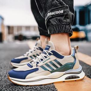 Cross-border 2025 lente nieuwe ademende mesh EVA tussenzool slijtvaste kunststof buitenzool sport casual heren Koreaanse reisschoenen - Product Image 3