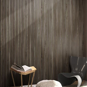 Runsheng giá cả cạnh tranh bằng gỗ đá phiến tấm Tường trần gỗ đá phiến Acoustic tấm âm thanh bằng chứng tấm Tường âm thanh hội đồng quản trị - Product Image 5