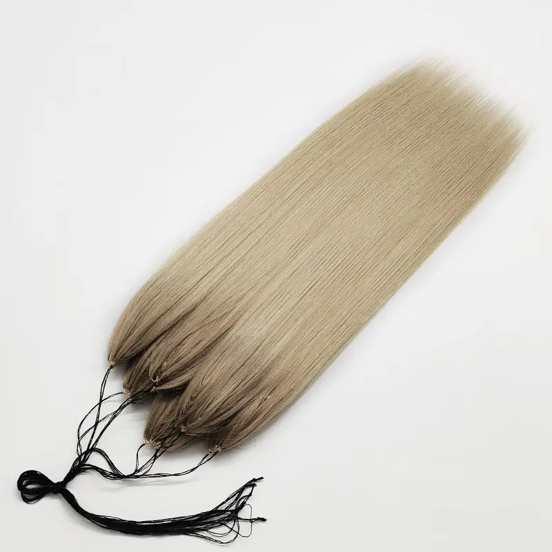 Original Virgin Chinese Human Hair Unsichtbare Linie Kleine Rolle Feder Haar verlängerung